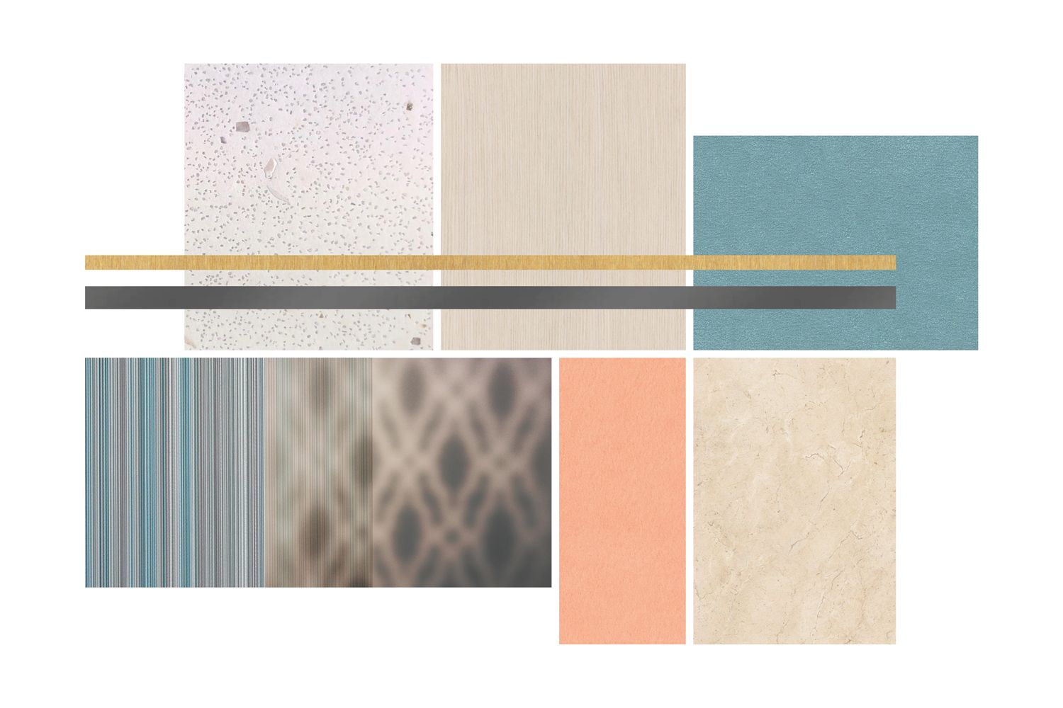 Materialcollage Boutique - Al Nakheel Mall - Innenarchitektur Umsetzung Design - DOBAS AG.jpg