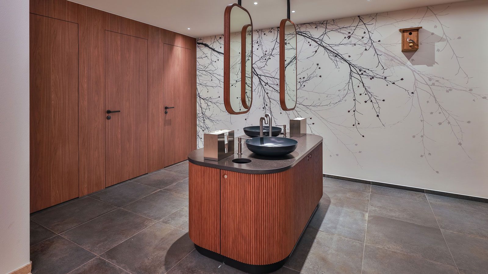 Toilette UG 2 - Luzerner Kantonalbank LUKB - Innenarchitektur Design - DOBAS AG © Thomas Studhalter.jpg