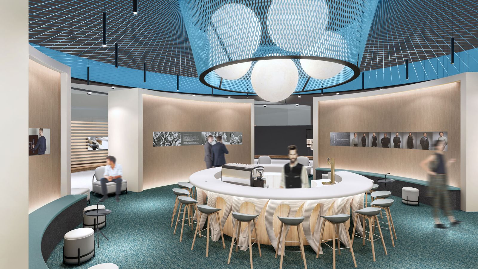 Rendering Messestand 4 - umdasch EuroShop 2020 - Innenarchitektur Design - DOBAS AG © DOBAS AG.jpg