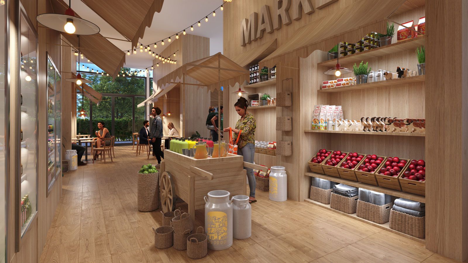 Rendering Markt - Hotel Innenarchitektur Wettbewerb Luzern - Innenarchitektur Design - DOBAS AG.jpg