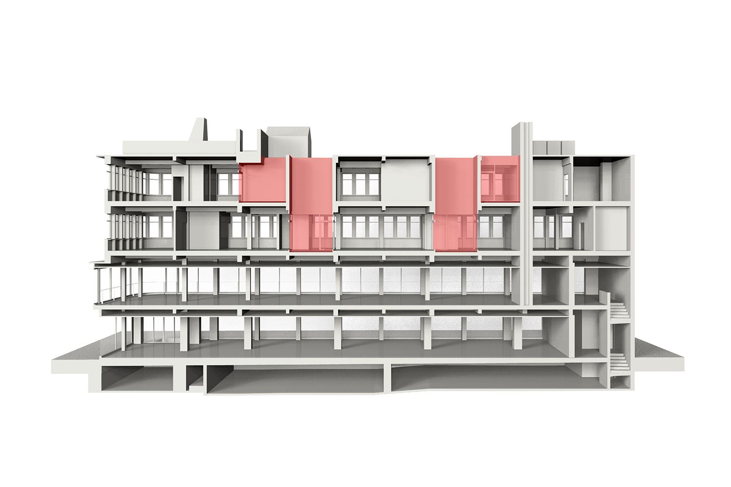 Kaufhaus Breuer Schnitt ©  BeL Sozietaet für Architektur BDA.jpg