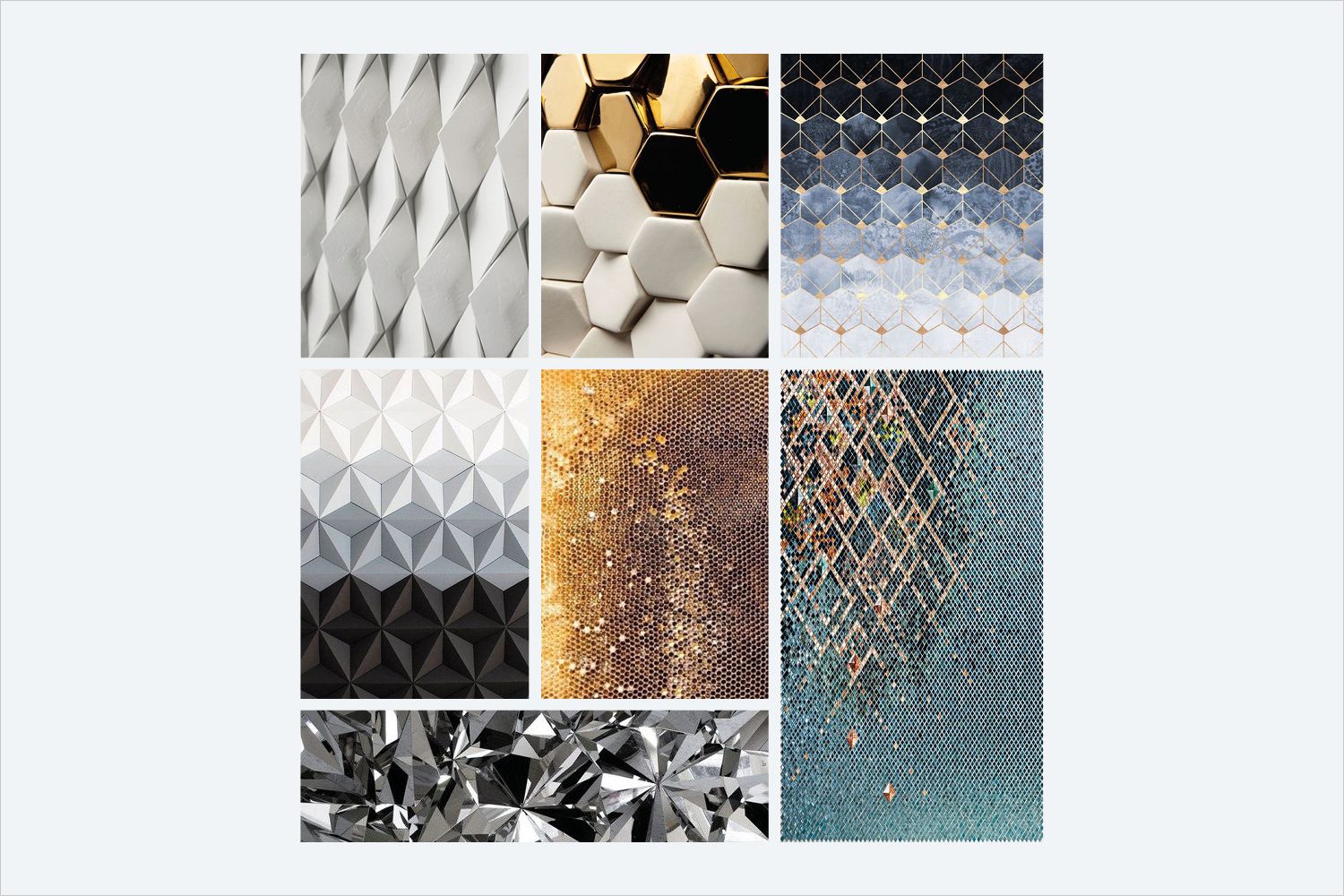 Mterialcollage Multibrand Boutique V2 - Fifty One East - Innenarchitektur Design - DOBAS AG.jpg