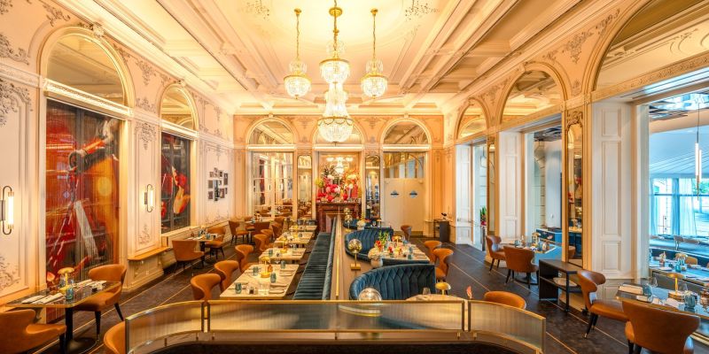 Hotel Schweizerhof Luzern: Restaurant Design für die neue Brasserie VICO